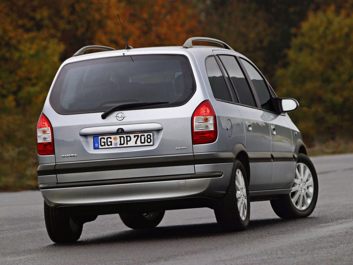 Длина opel zafira